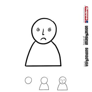 Draw icon step by step emotion expression fuzzy