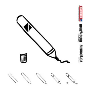 Draw icon step by step communication marker