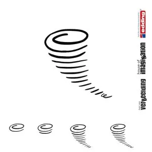 Draw icon step by step nature hurricane