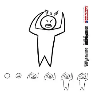 Draw icon step by step people expressions