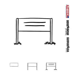 Draw icon step by step communication sign