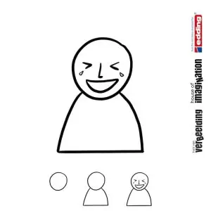 Draw icon step by step emotion expression laughing tears