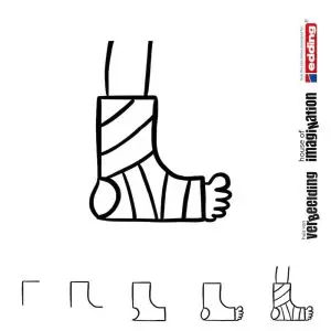 Draw step by step icon body health