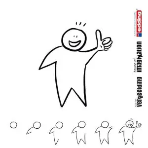 Draw icon step by step people expressions