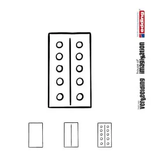 Draw step by step icon body health