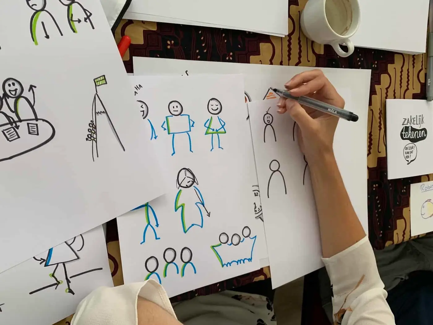 Workshop zakelijk tekenen in company