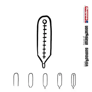 Icon draw step by step health
