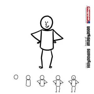 Draw icon step by step people expressions