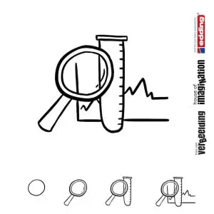 Draw icon step by step science