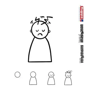 Draw step by step icon body health